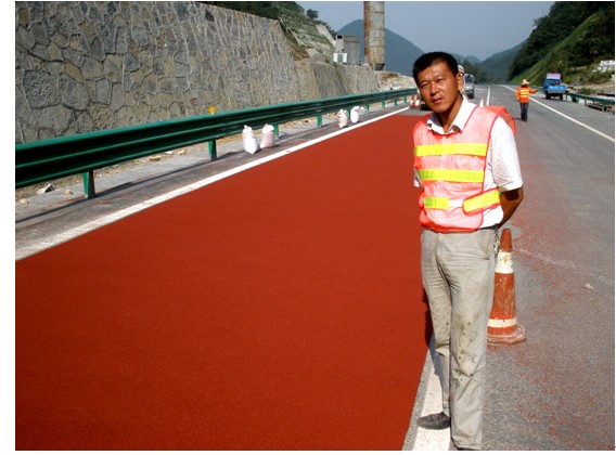 山西沂五高速，五臺山長城嶺隧道防滑工程